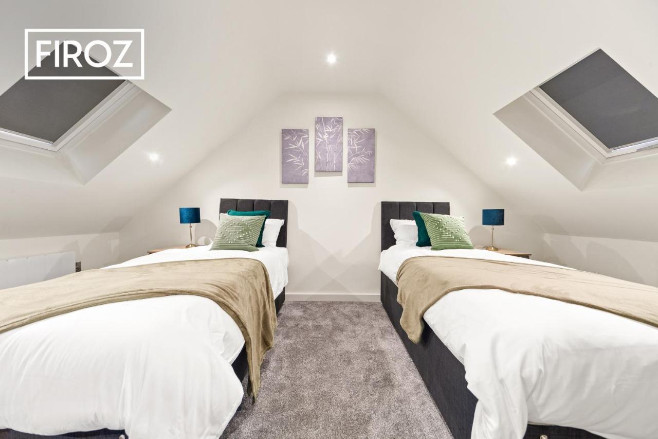 Spacious 4 Bedroom 3 Bath House For Families & Contractors With Free Parking, Fast Wi-Fi & Netflix By Firoz Property Management Leeds  Eksteriør billede